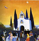 Salvador Dali Famous Paintings - Romeria - Pilgrimage
